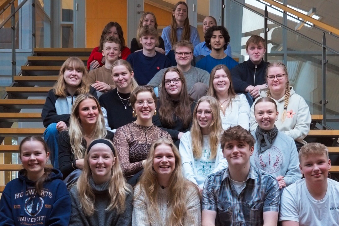 Eleverne viser rundt! 